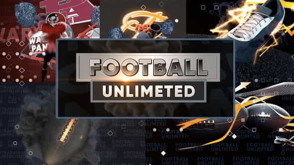Football Unlimited Promo Opener - VideoHive 28002483