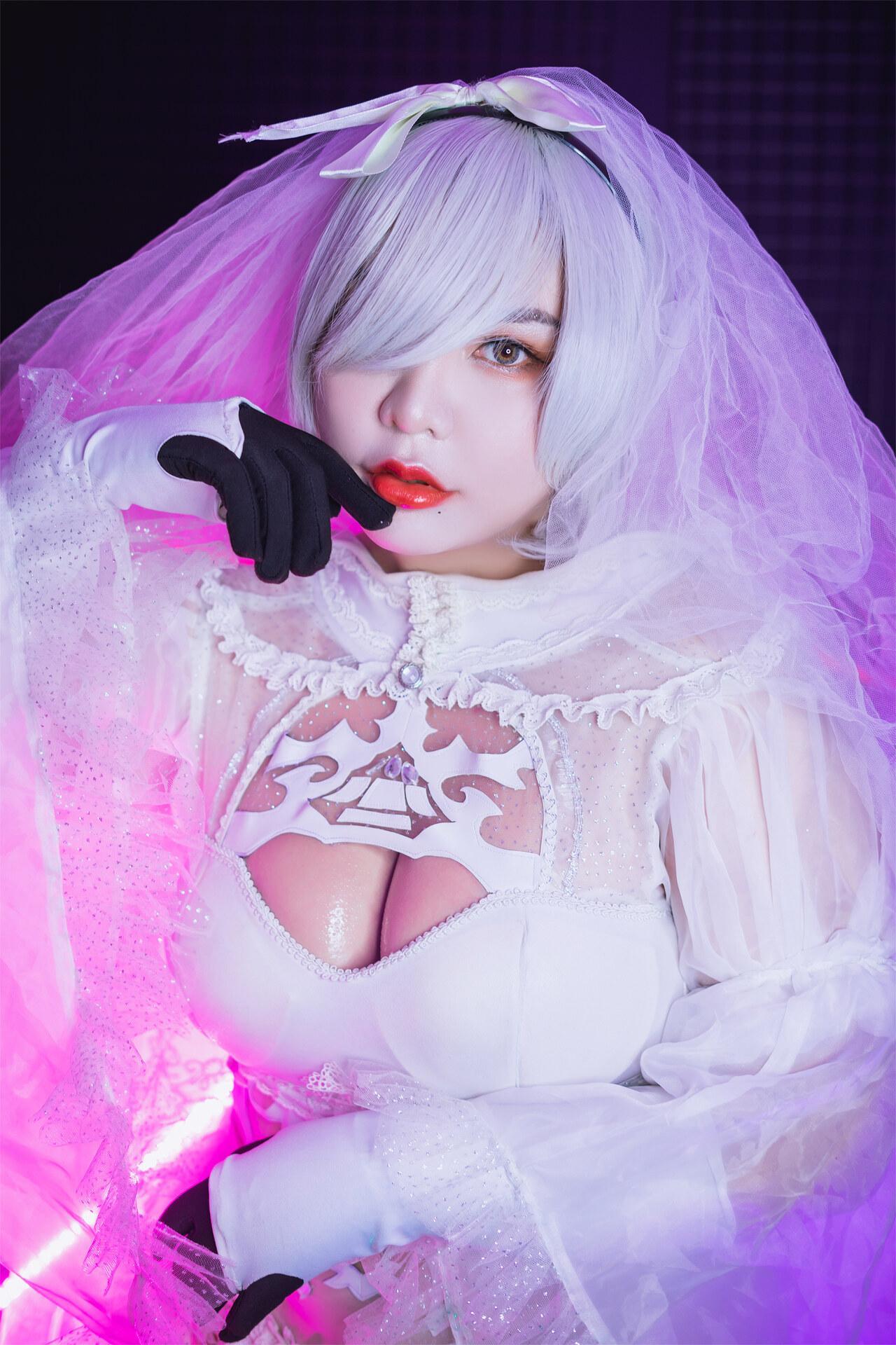 [QUEENIE CHUPPY] 2B with wedding and bikini versions(4)