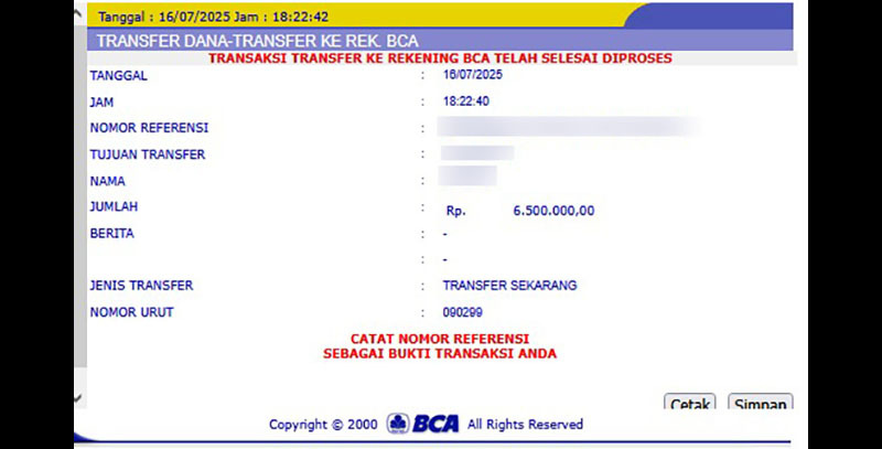 Pemenang Member Hari Ini (Pilihan Acak & Random Update)