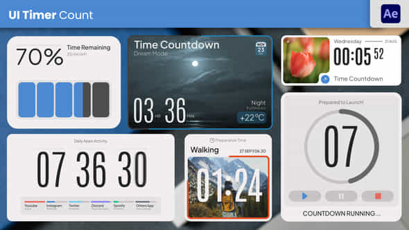 Ui Countdown Timer - VideoHive 57874554