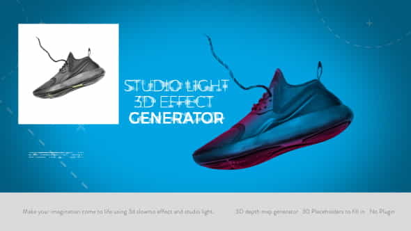 Studio Light I 3D Effect - VideoHive 20761601