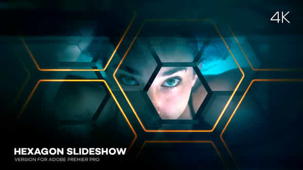 Hexagon Slideshow - VideoHive 22421258