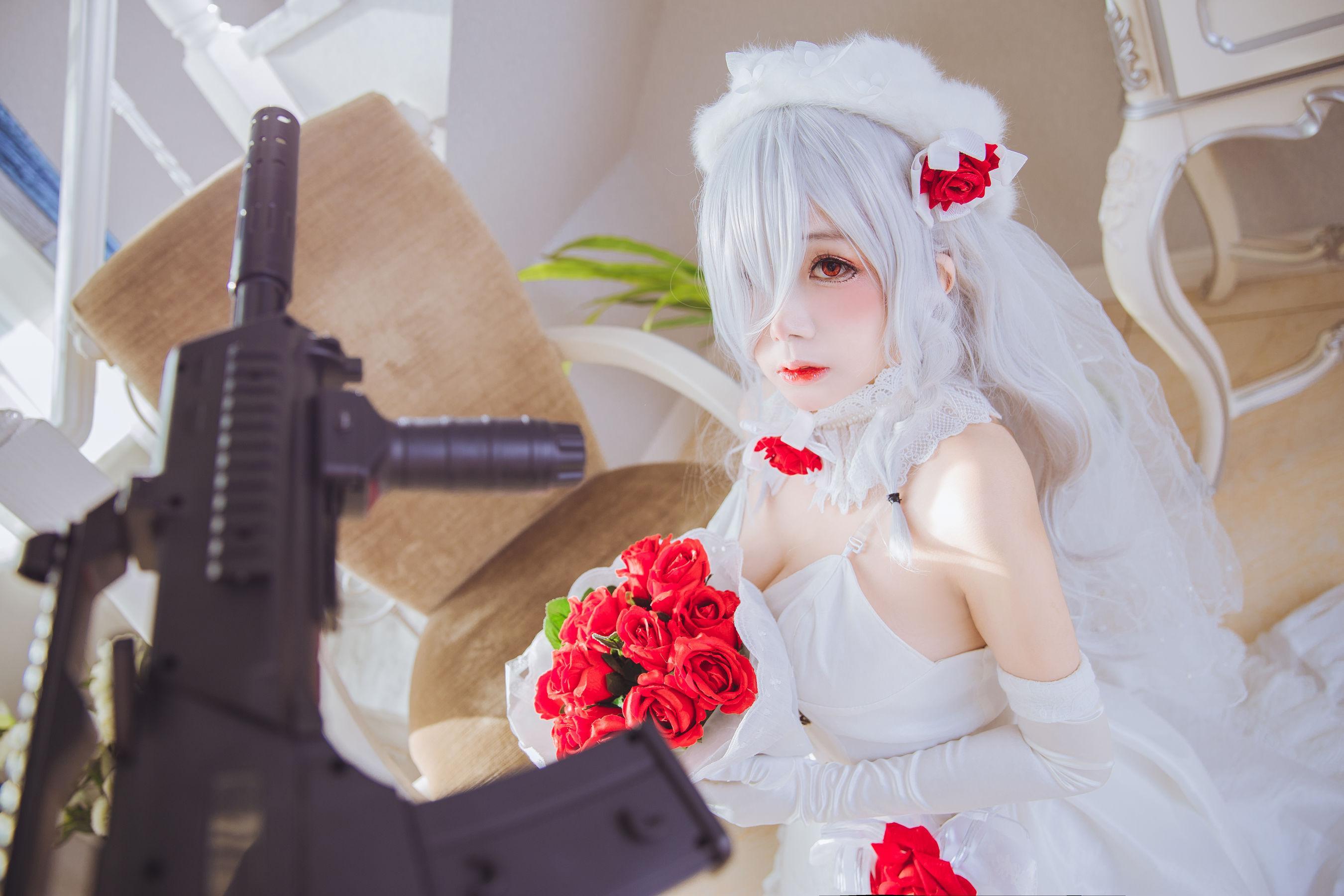 [网红Coser] 日奈娇 《g36c 礼服》 写真集(11)