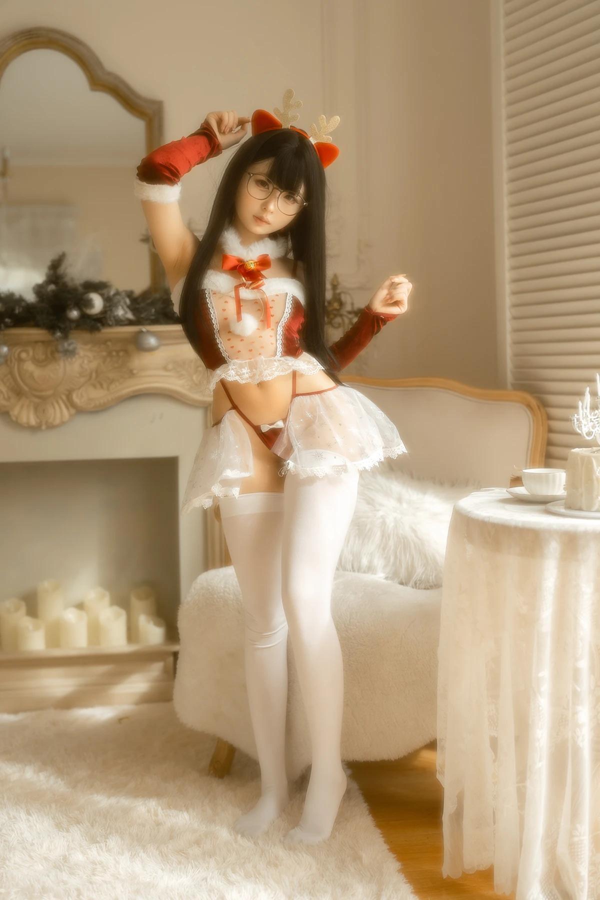 Cosplay 幼水铃衣 – 圣诞小鹿(4)