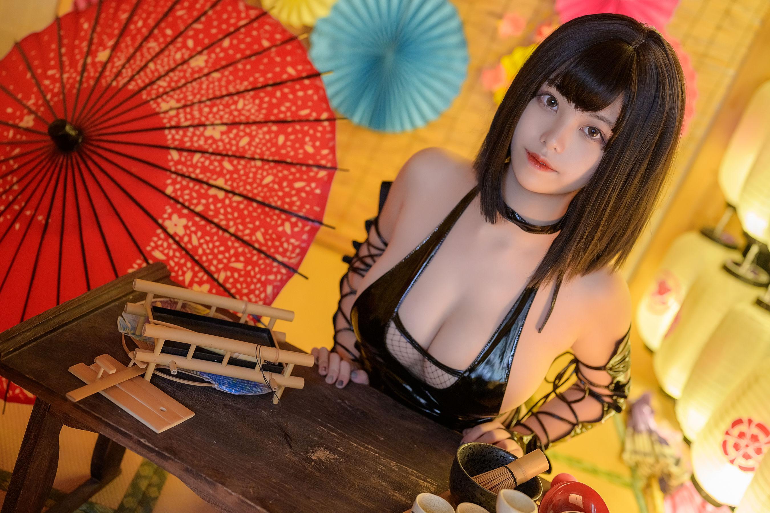 [美女Coser] 蜜汁猫裘 《忍者》 写真集(39)