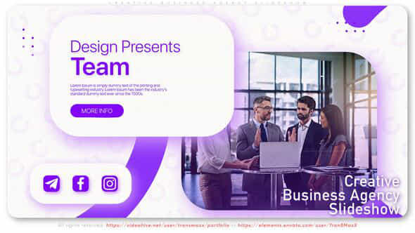 Creative Business Agency Slideshow - VideoHive 50347249