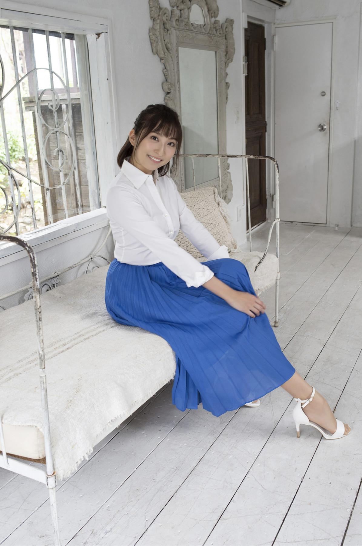 Saki Ogata 緒方咲, 写真集 「美脚の天使」 Set.01(3)