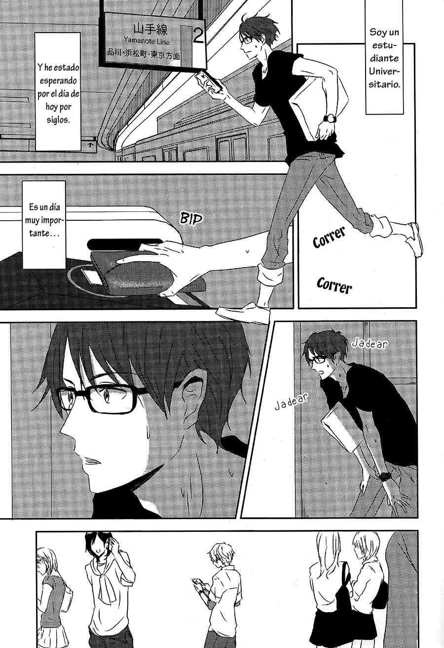 Doujinshi Free! I'm a college student Chapter-1 - 2