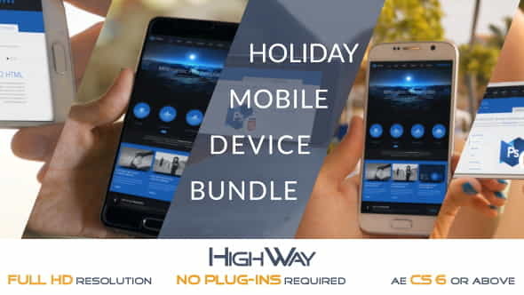 Holiday Mobile Device Bundle | - VideoHive 19676952