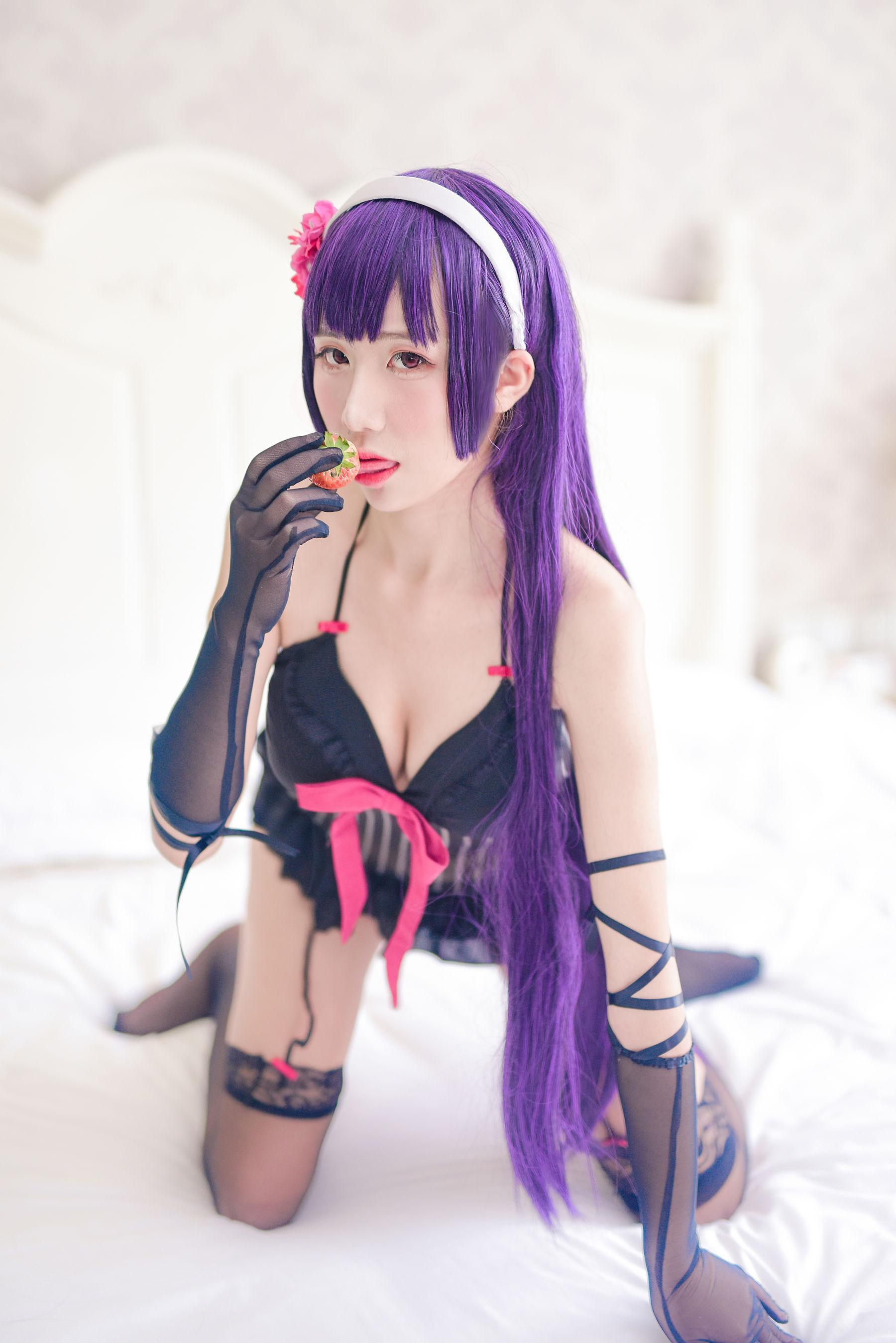 [网红美女Coser] 九曲Jean 《狂三系列》 写真集(37)