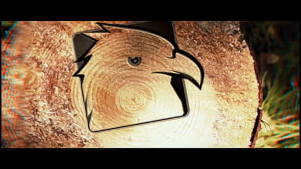 Saw Cut Tree Logo| After - VideoHive 23342078