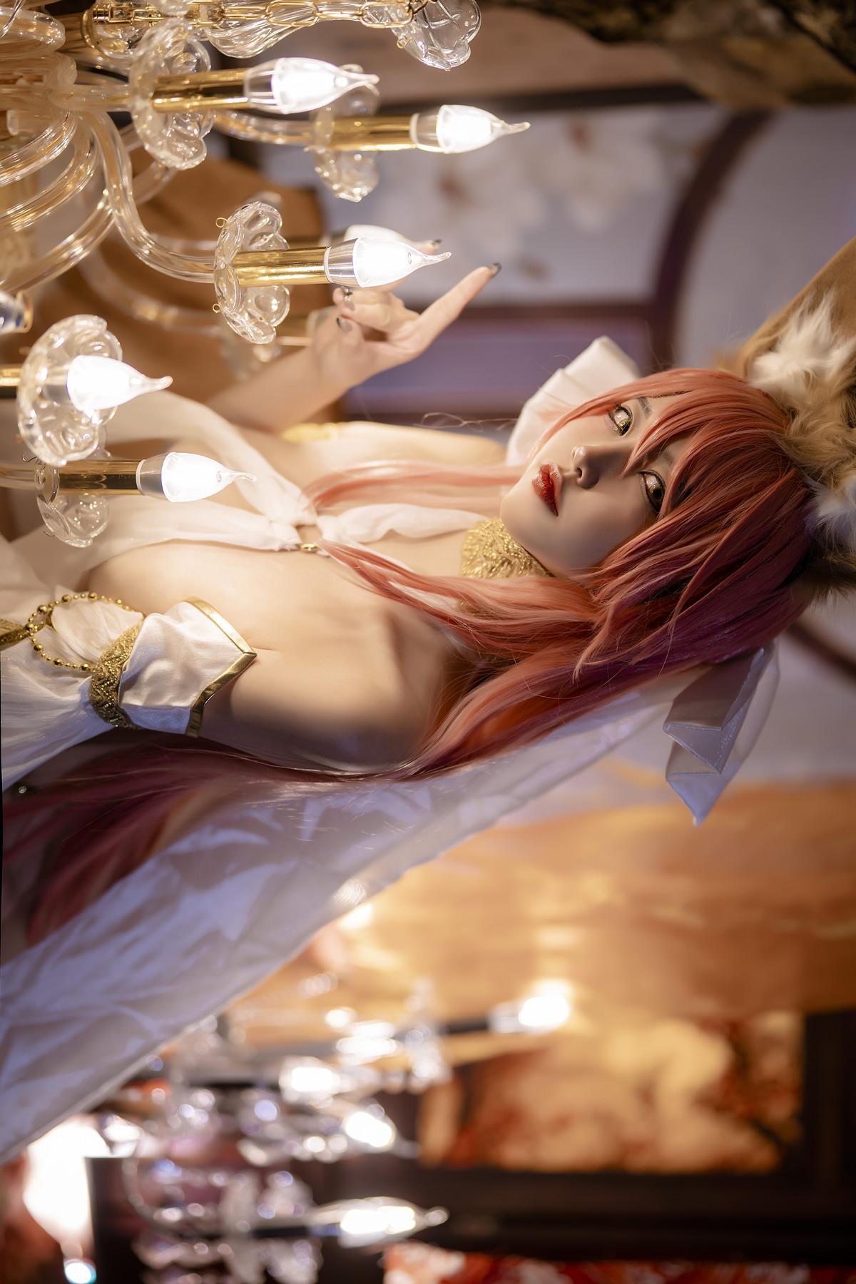 Cosplay 二佐Nisa 玉藻前同人舞娘(28)