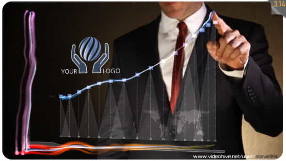 Business Chart - Logo Intro - VideoHive 16226367