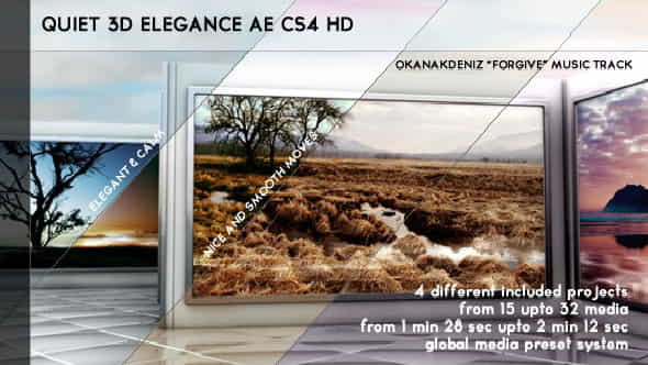 Quiet 3D Elegant Slideshow - VideoHive 291210