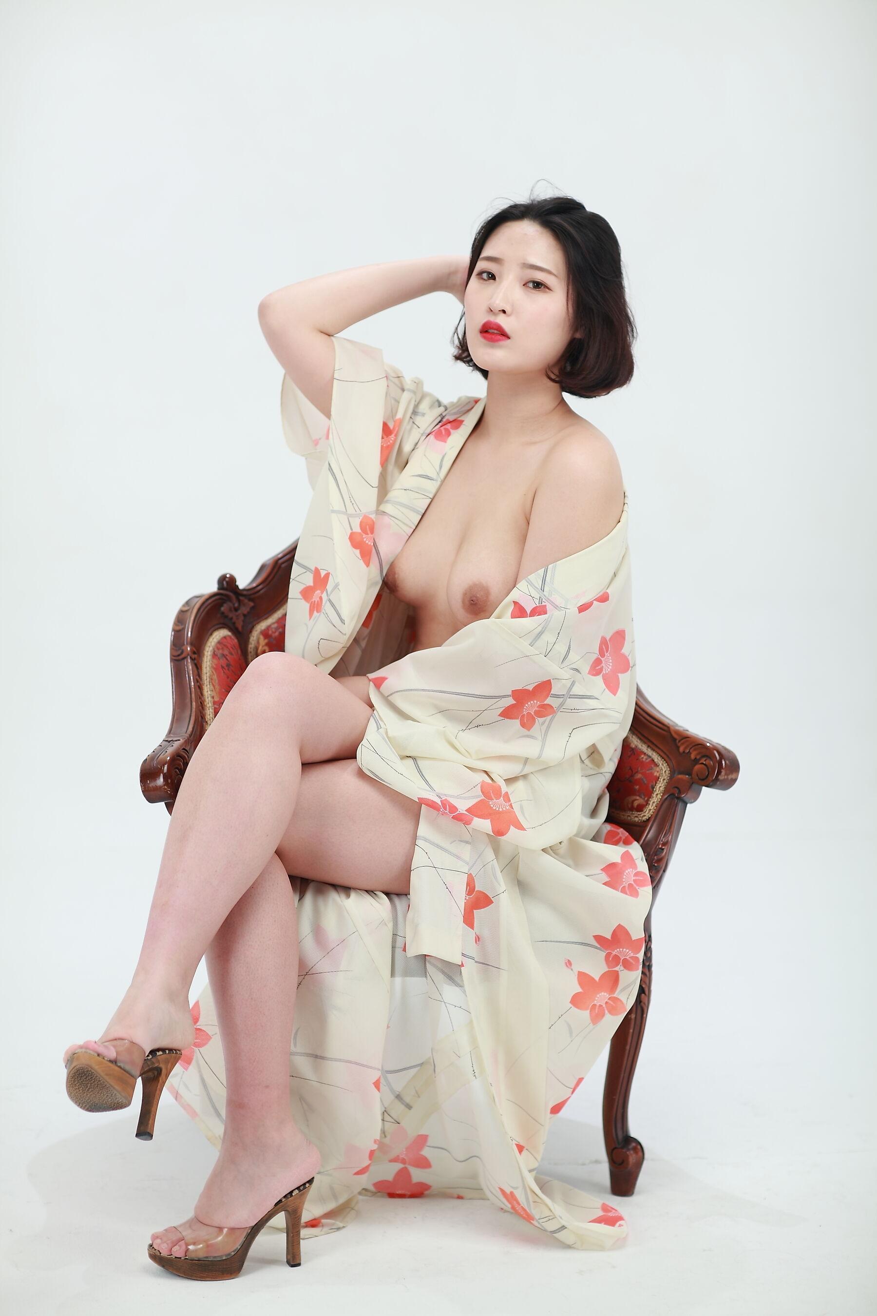 韩模人体 韩模尤娜（유나）人体私拍套图(21)