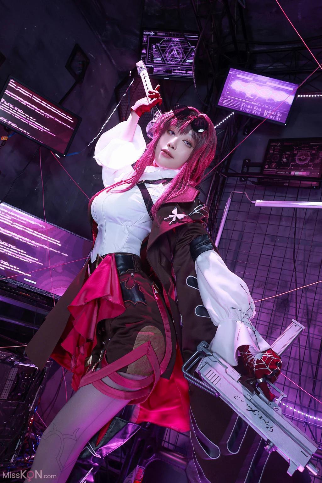 Coser@水淼Aqua: 崩坏 星穹铁道-卡芙卡 (93 photos)(84)