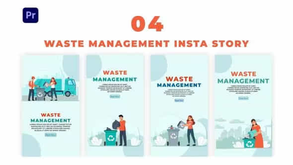 Waste Management Instagram - VideoHive 39456543