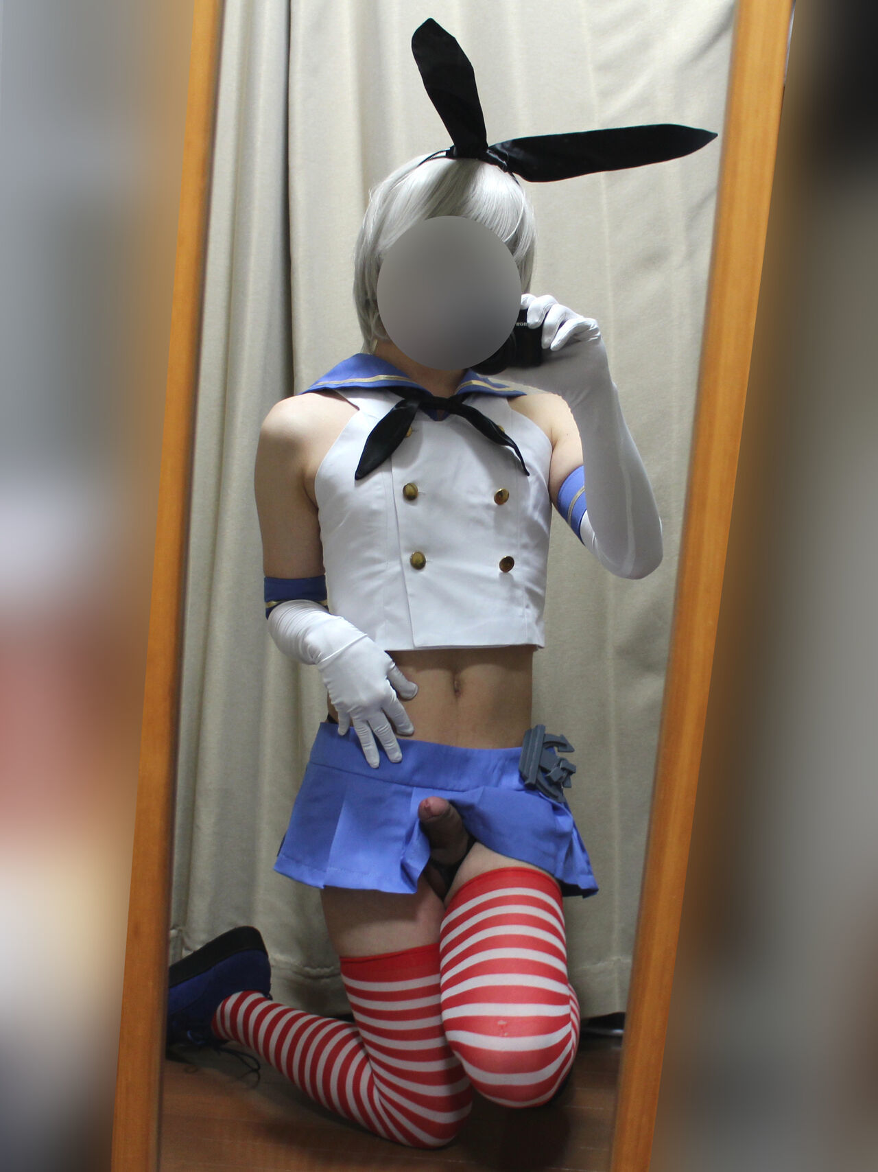 [trans] Hatarabu - z1 & z3 Shimakaze cosplay