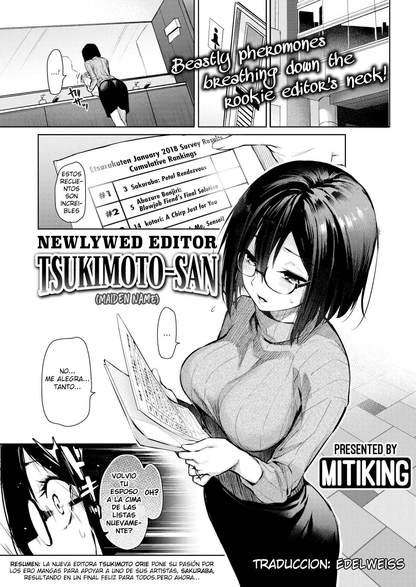 Newlywed Editor Tsukimoto-san (Maiden Name) - 0