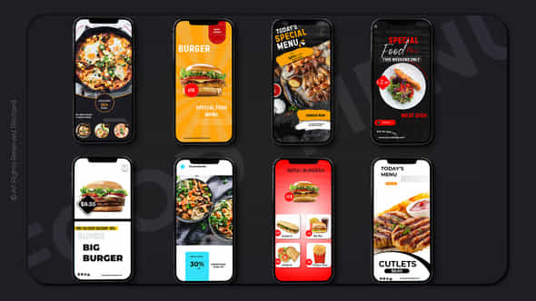 Food Instagram Stories - VideoHive 28449470