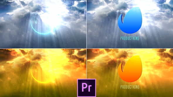 Clouds Logo Reveal - Premiere - VideoHive 34106630