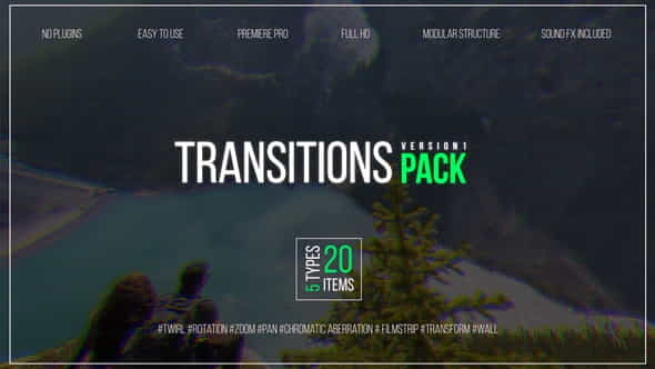 Transitions Pack V.1 - VideoHive 21802247