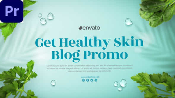 Get Healthy Skin - VideoHive 43894982