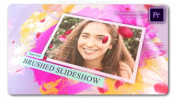 Brushed Petals Slideshow - VideoHive 32919657