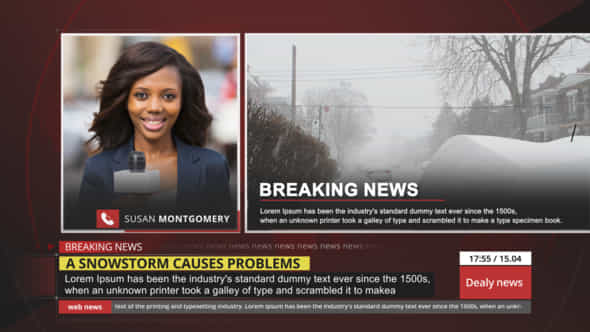 Breaking News Graphics Mega Package 4K - VideoHive 46151576