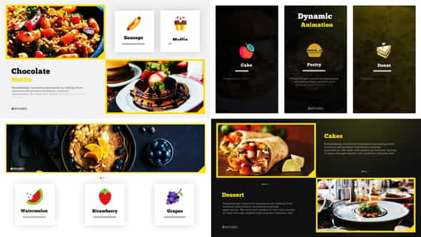 Food Slideshow - VideoHive 22772476