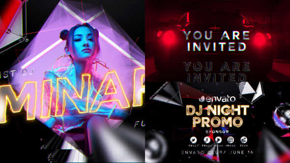 Dj Night Club Promo - VideoHive 46358496
