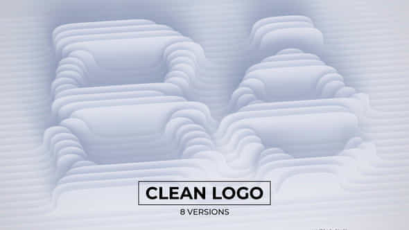 Clean Logo Reveal - VideoHive 44430203