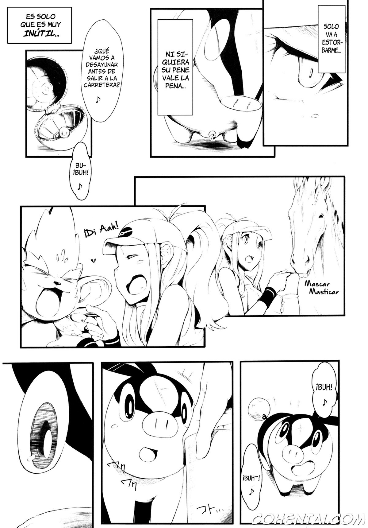 Faithful Tepig (Pokémon) xxx comics manga porno doujin hentai español sexo Hilda Pokémon