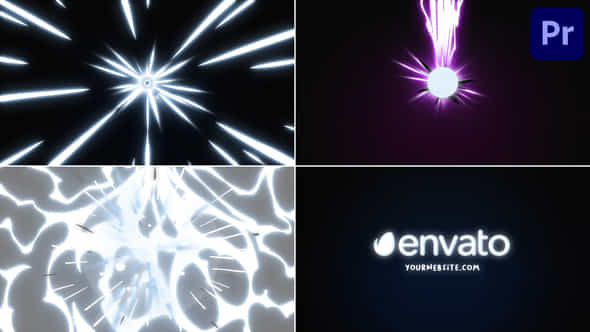 Energy Blast Logo For Premiere Pro - VideoHive 53644557