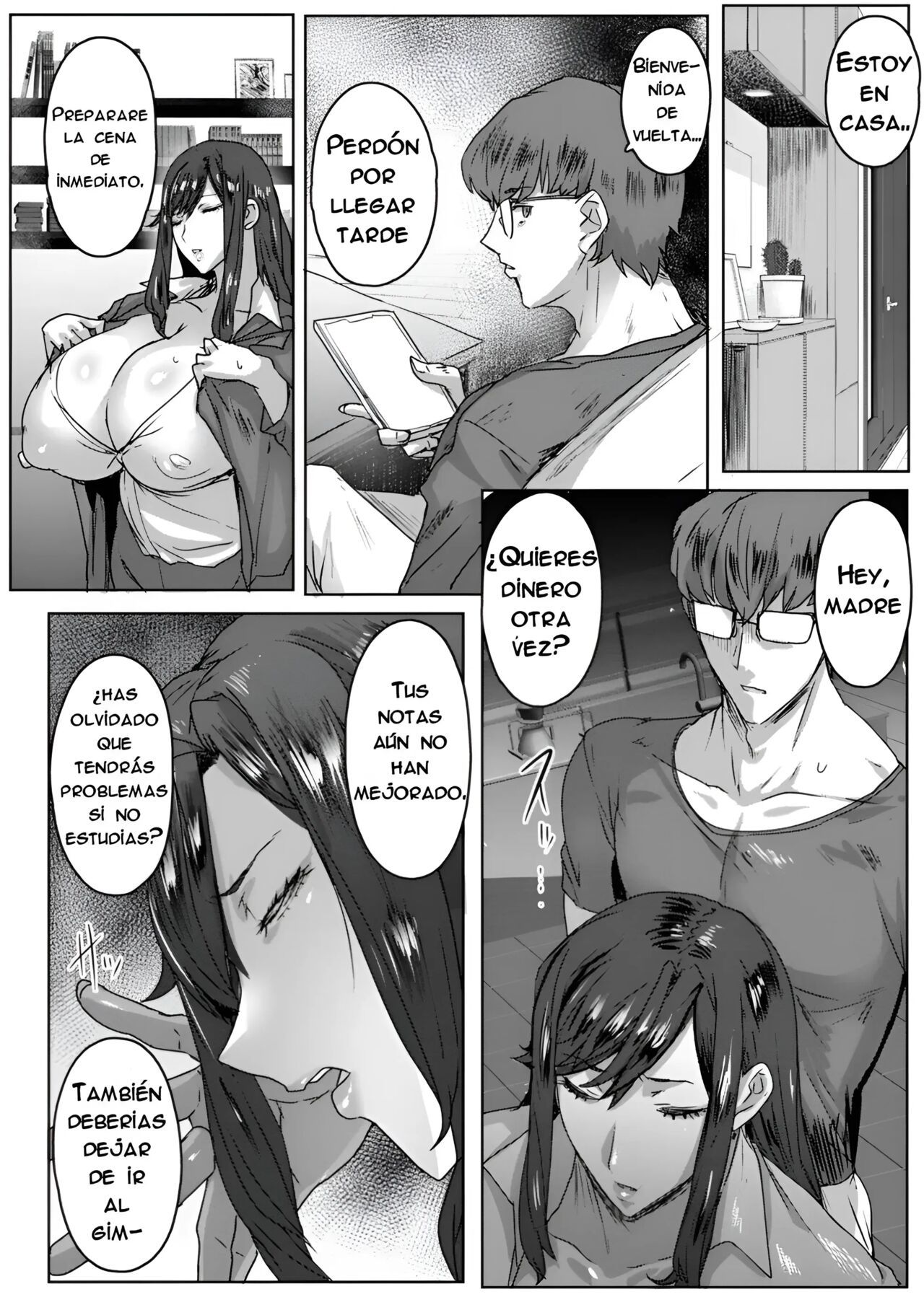 [Akikusa Peperon] Hahaoya Shikkaku  Madre descalificada + Extra [Spanish] [PHANTOMEX] [Decensored]