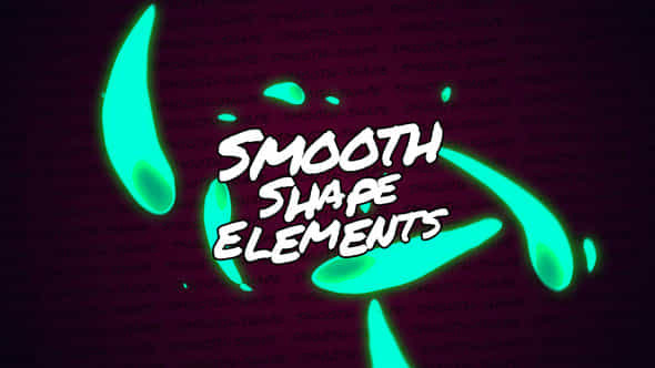 Smooth Shape Elements Mogrt - VideoHive 45915842