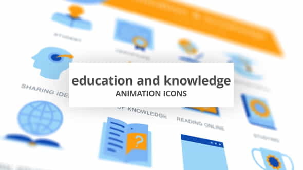 EducationKnowledge - Animation - VideoHive 28168237