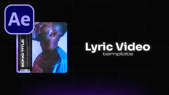 Grid Lyric Video Template For After Effects - VideoHive 57952209