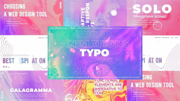 Galagramma typography pack - VideoHive 31545495
