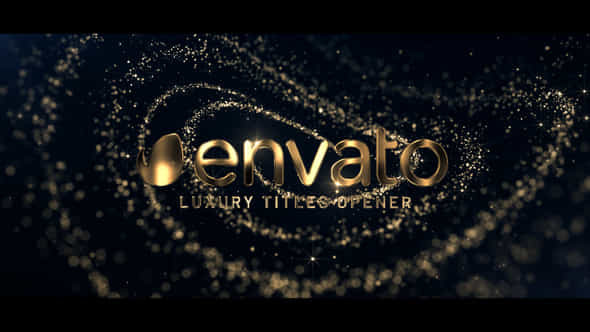Golden Luxury Titles - VideoHive 43711193