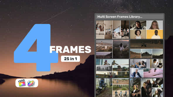 Multi Screen Frames - VideoHive 39385505