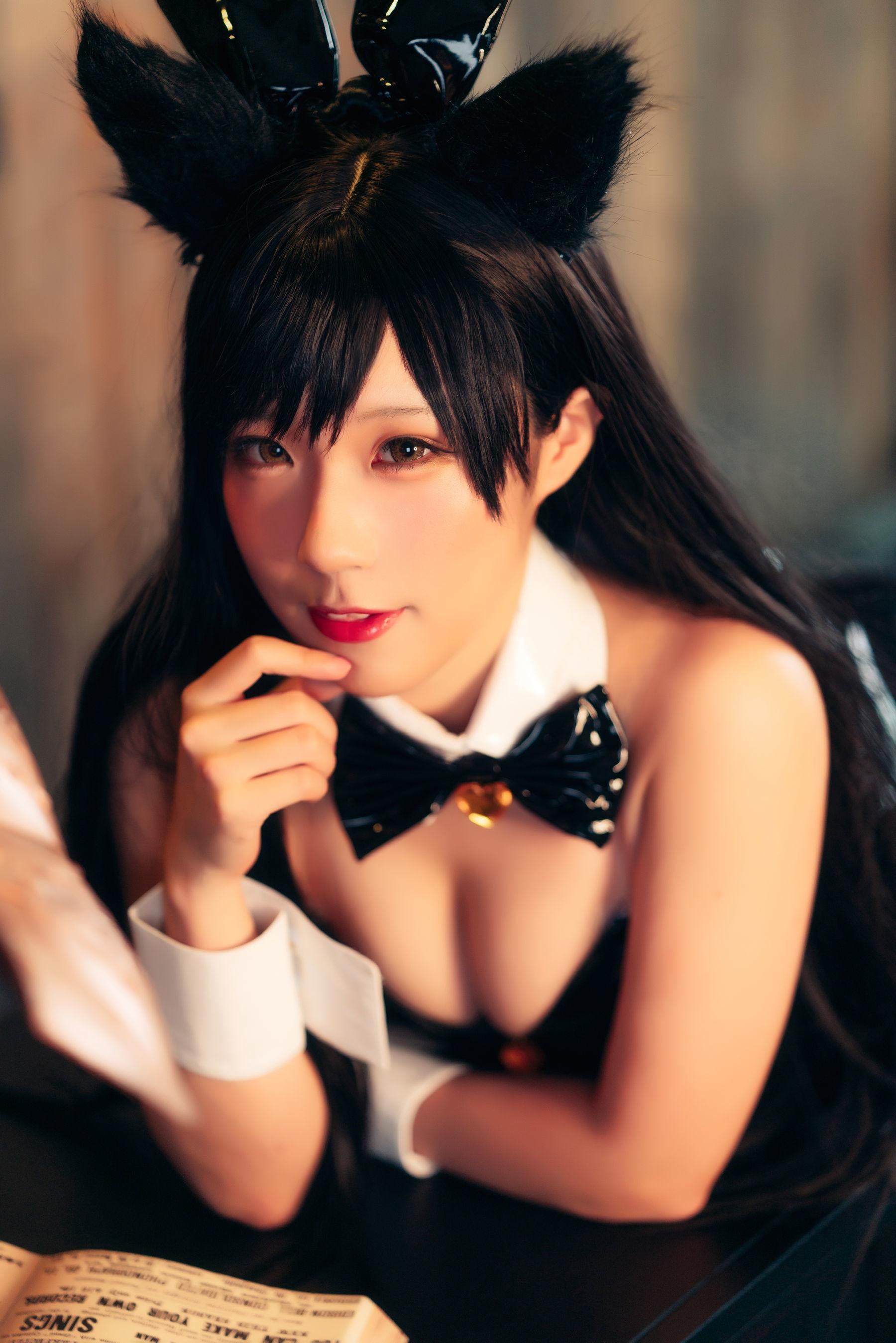 [Coser美女] Mime弥美 《Azurlane Atago BUNNY ver》 写真集(11)