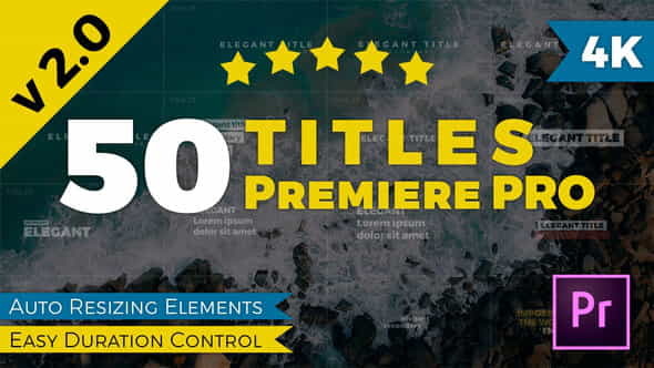 Titles Premiere Pro - VideoHive 24682112