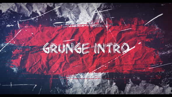 Grunge Intro - VideoHive 39607539