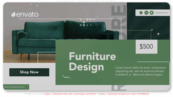 Comfort Furniture Promo - VideoHive 46727178