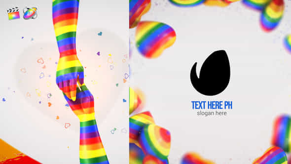LGBTQ Logo Reveal - VideoHive 35533642