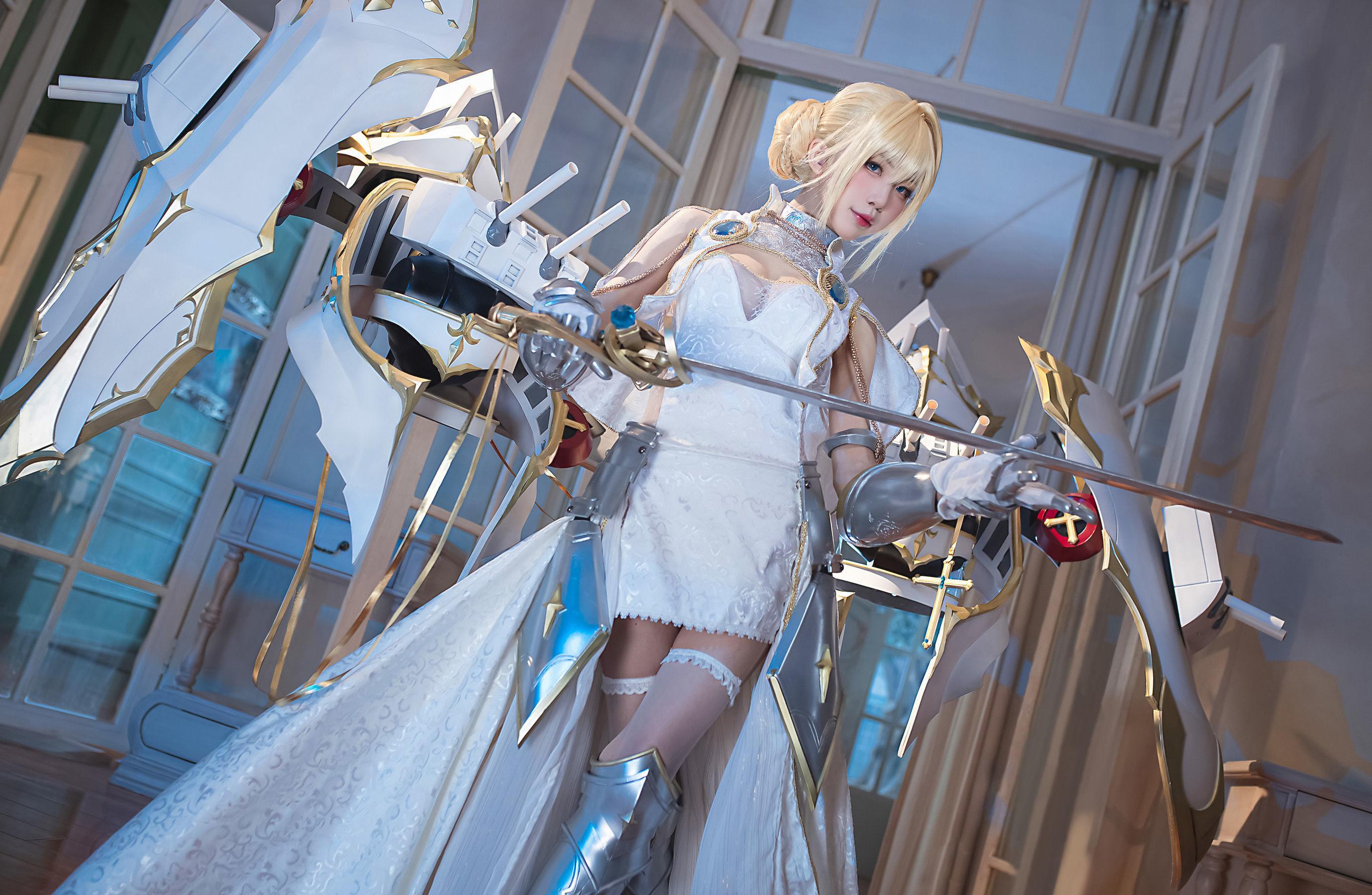 [网红COSER] 水淼aqua – 圣女贞德 写真集(11)