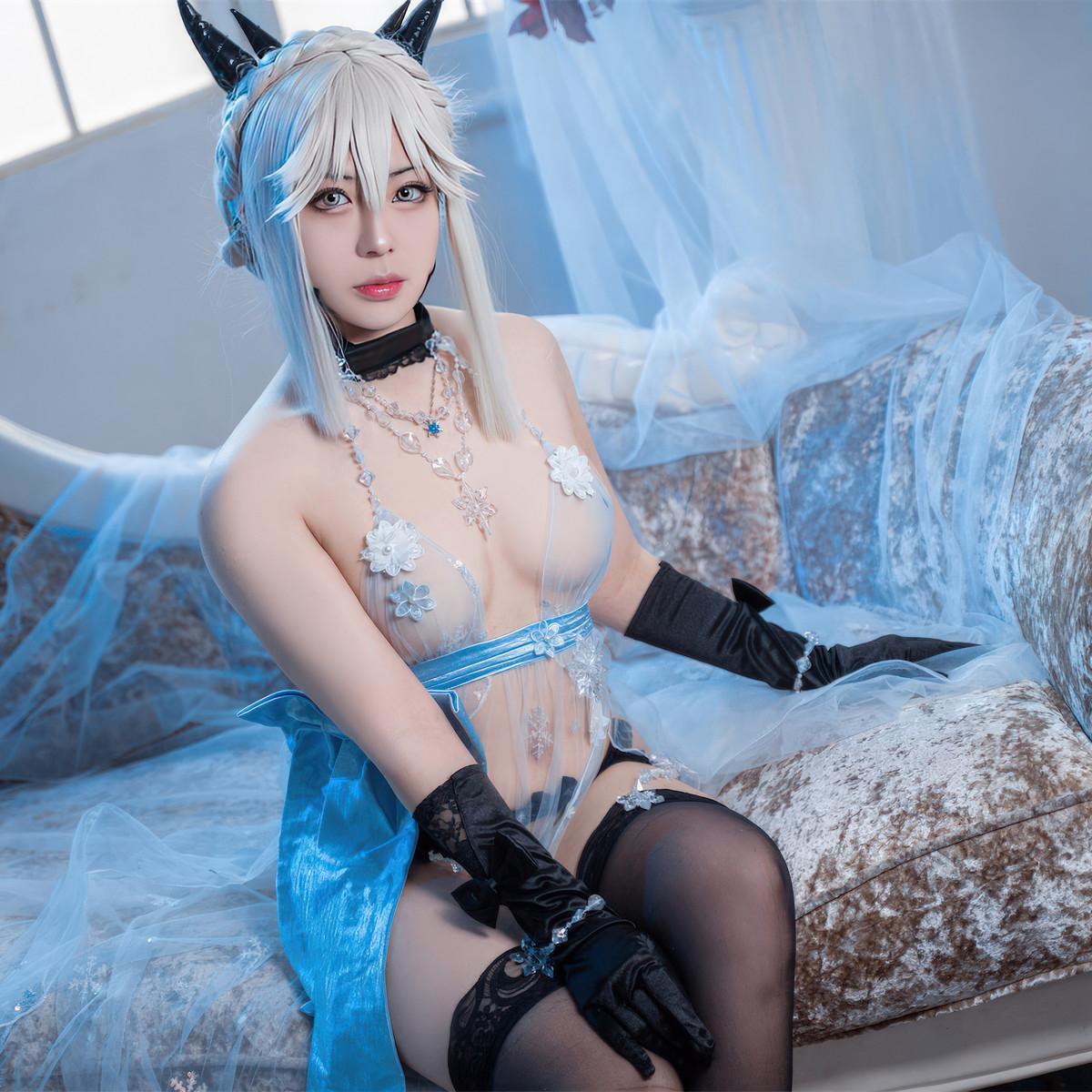 Cosplay 虎森森 黑枪呆 皇室糖霜(7)