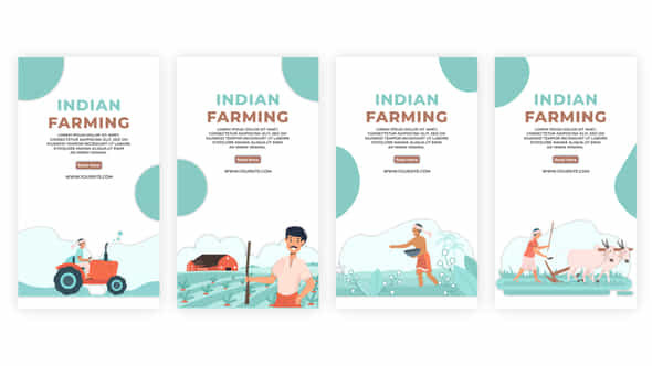 Traditional Indian Farming - VideoHive 39042753