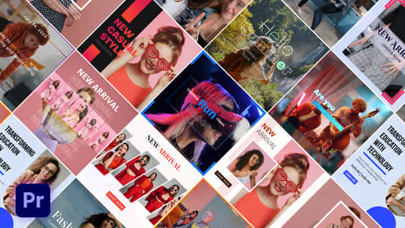 Dual Color Instagram - VideoHive 47783215